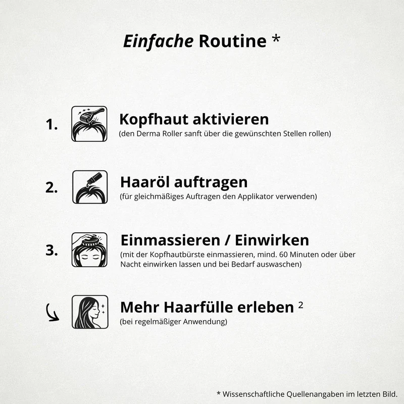 [Bundle] Premium BIO Haaröl Wachstum+