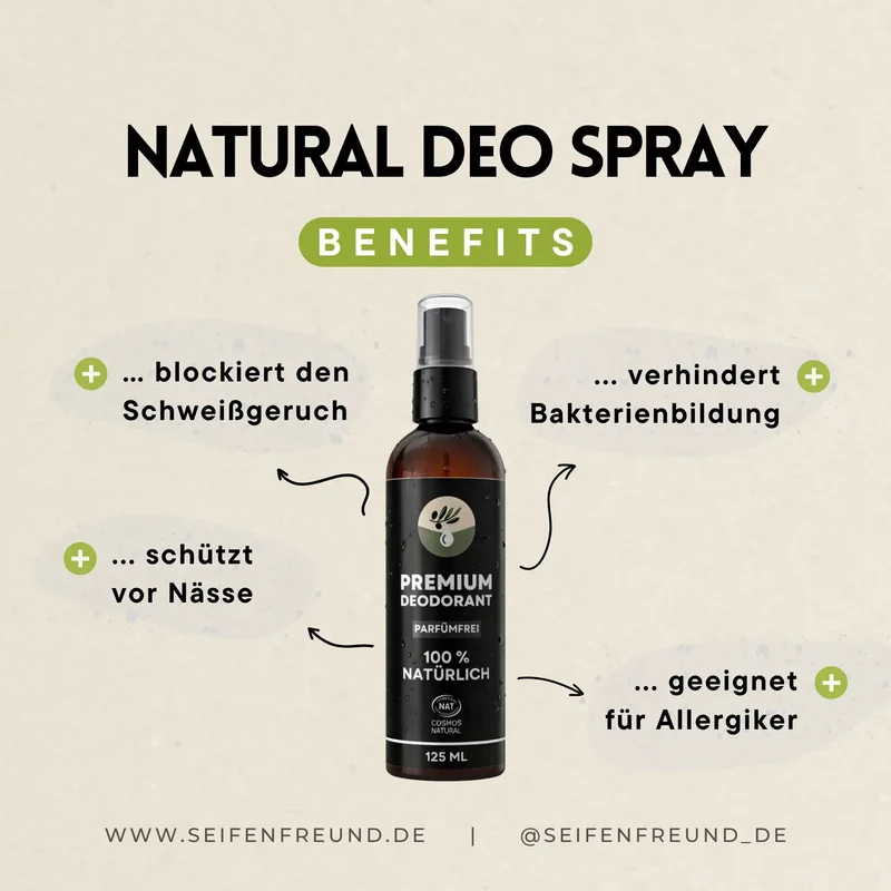 Premium Natural Deo Spray