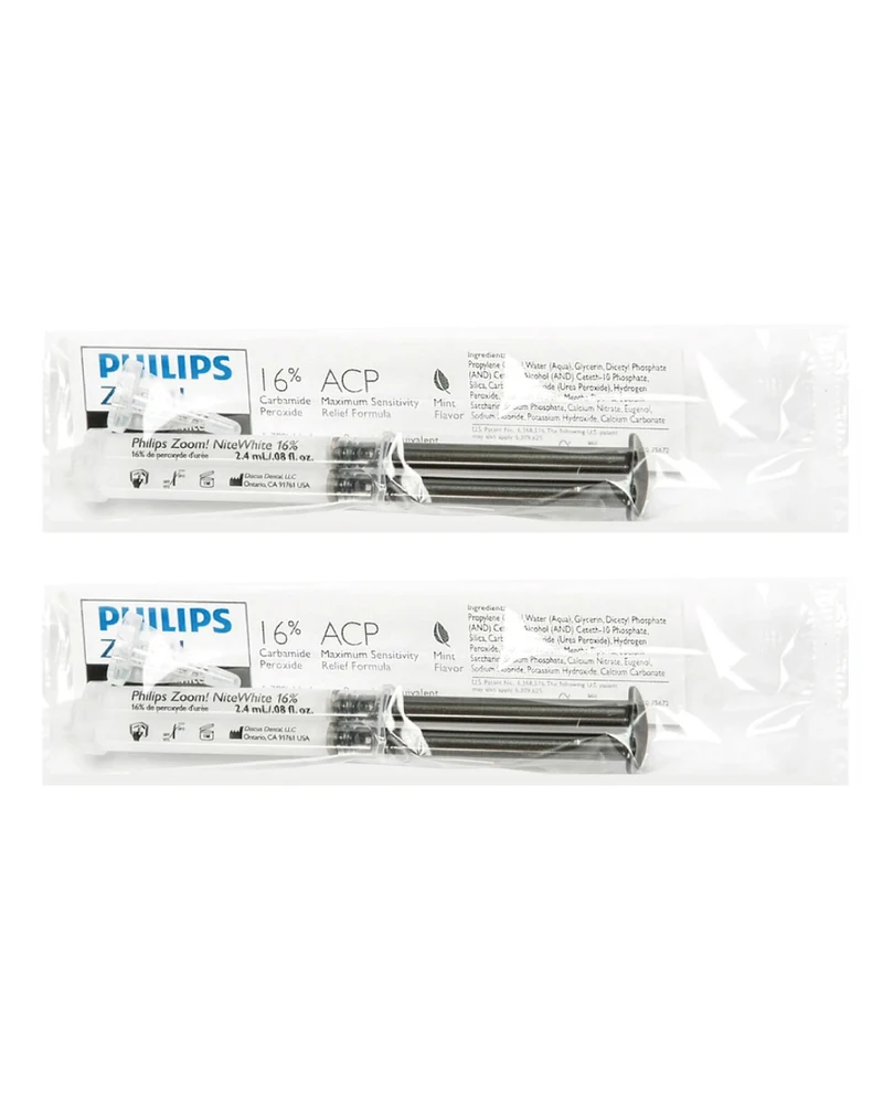 Philips Zoom NiteWhite 16% - Teeth Whitening 2.4ml | 3 units
