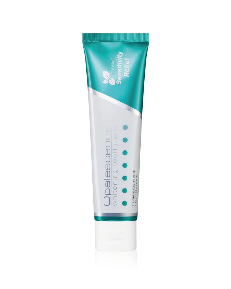 Opalescence Kit - Opalescence PF 16% 2 Units + Sensitivity Relief Cool Mint Whitening Toothpaste 100 ml | At-Home Teeth Whitening Kit