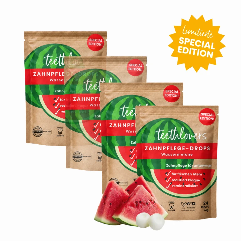 Vorratspack Zahnpflege‑Drops Wassermelone