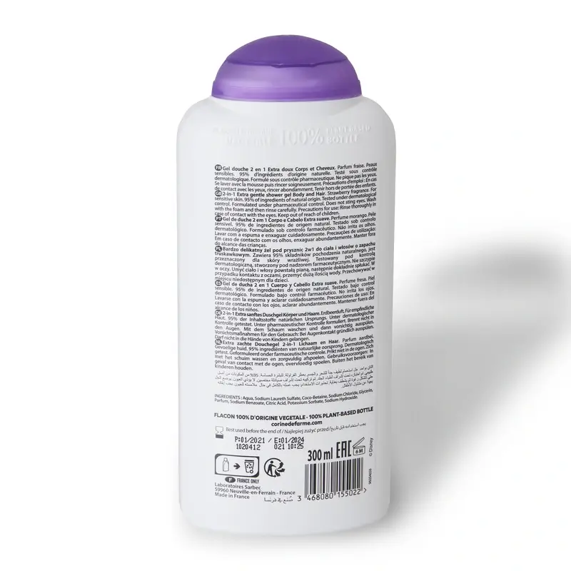 Corine De Farme Princess 2 In 1 Shower Gel , 300 ml