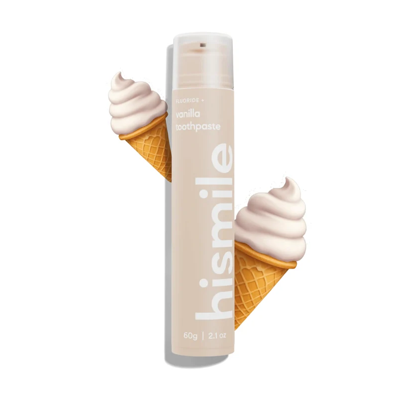 Hismile Toothpaste Vanilla - Fluoride Toothpaste - 60 g