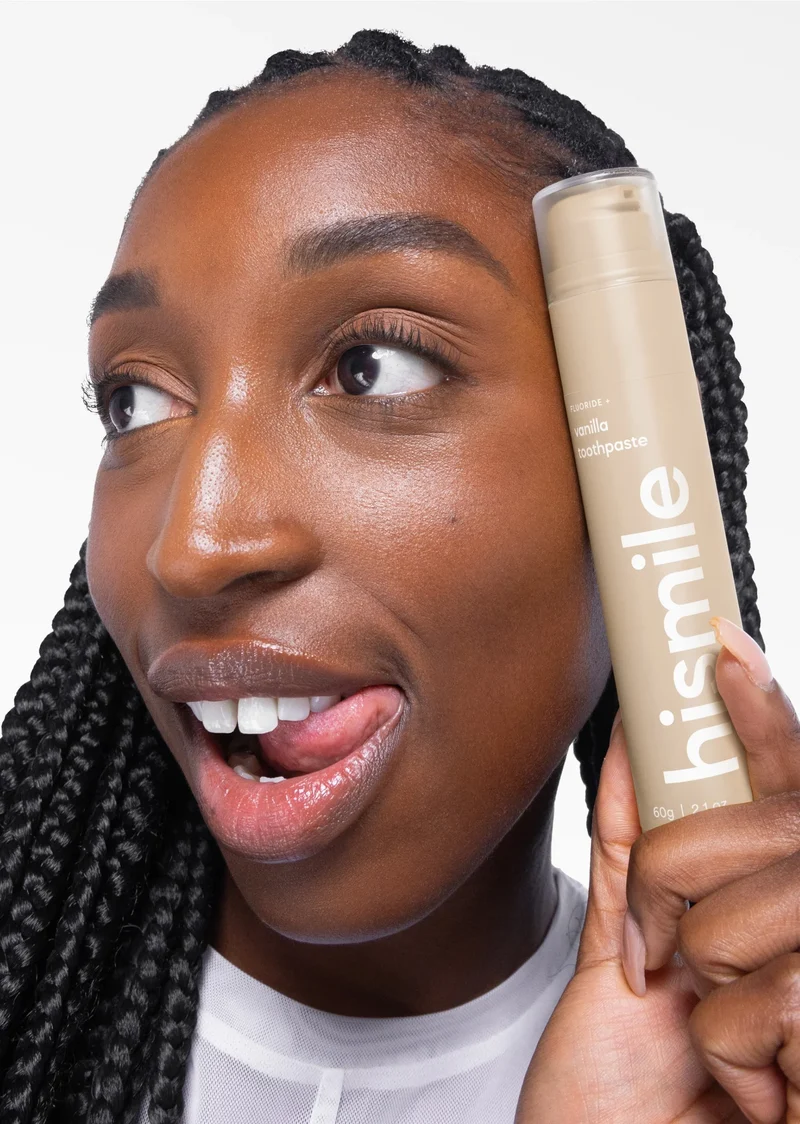 Hismile Toothpaste Vanilla - Fluoride Toothpaste - 60 g