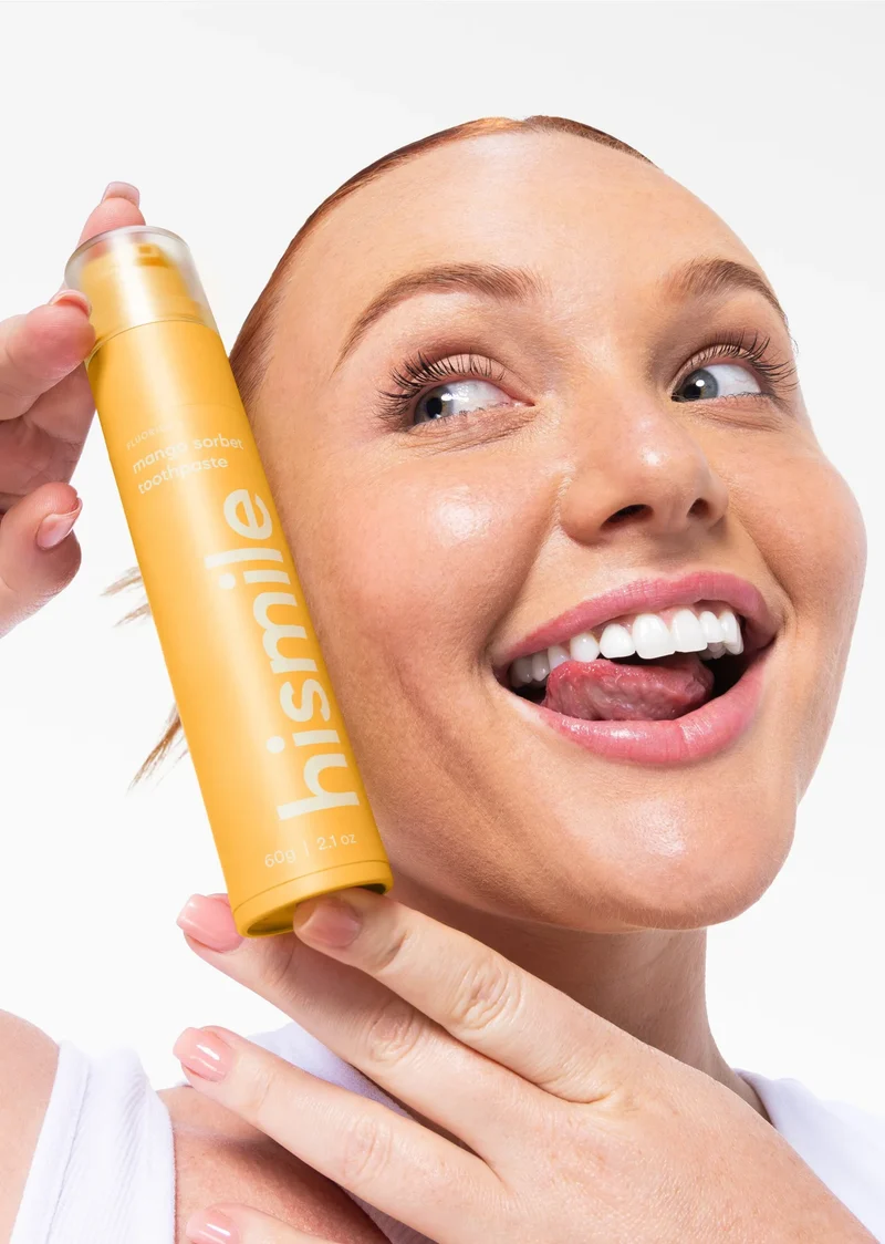 Hismile Toothpaste Mango Sorbet - Fluoride Toothpaste - 60 g
