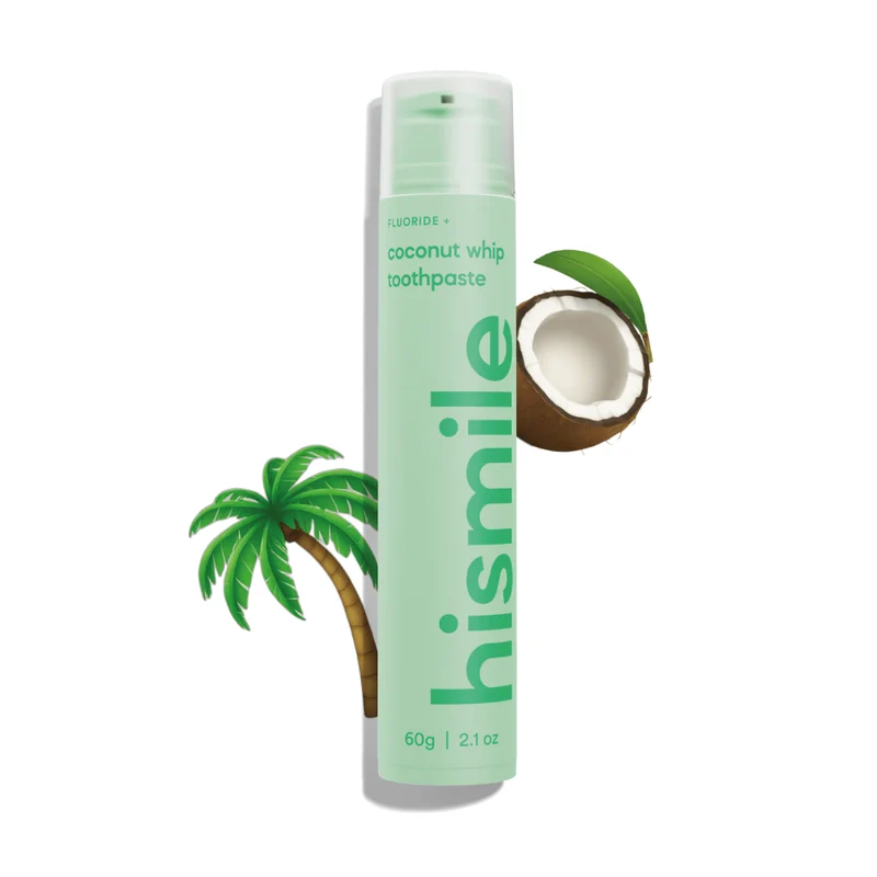 Hismile Toothpaste Coconut Whip - Fluoride Toothpaste - 60 g