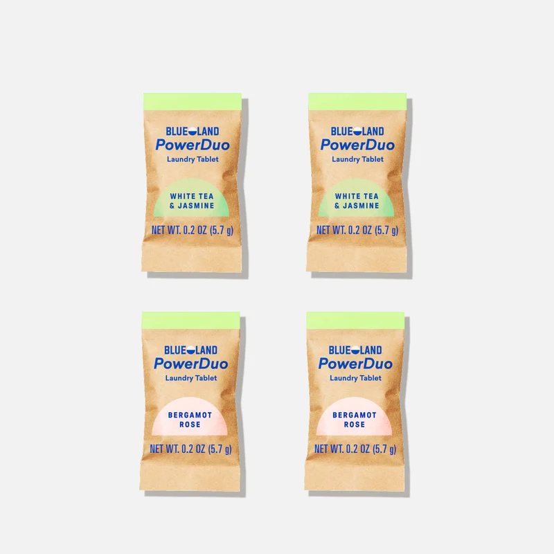 PowerDuo Laundry Tablets Sample Pack (4 Tablets)