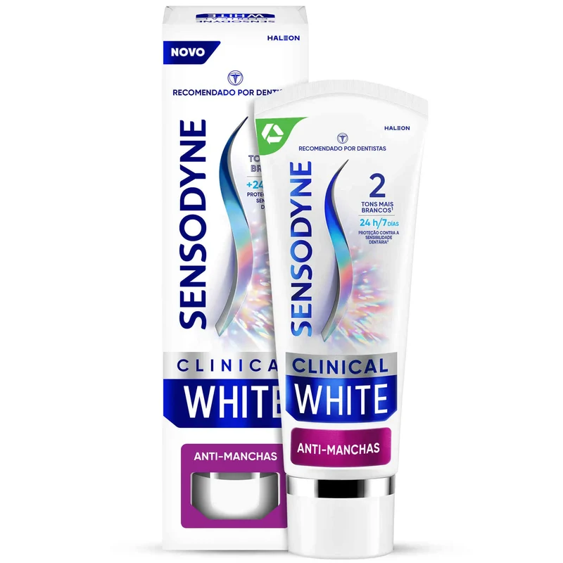 Clinical White Anti-Stain Toothpaste - Sensodyne - 75 ml