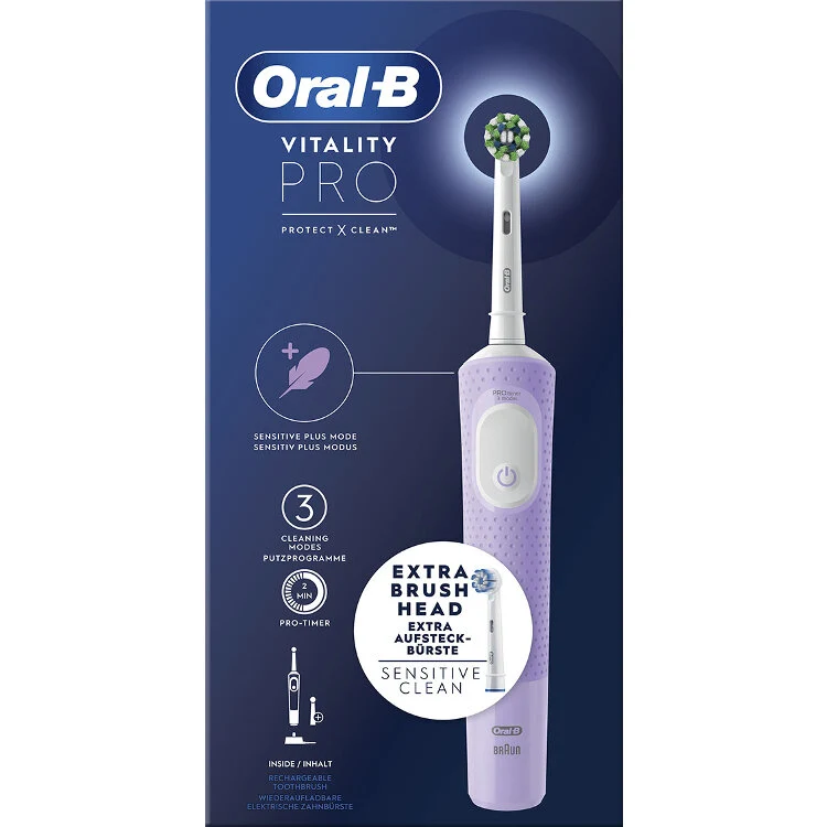 Oral-B Vitality Pro Electric Toothbrush - Pink