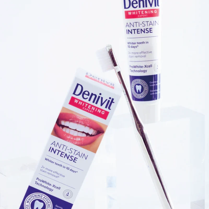 Whitening and Anti-Stain Fluoride Toothpaste - DENIVIT
