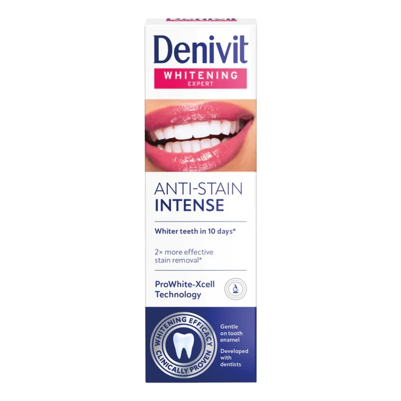 Whitening and Anti-Stain Fluoride Toothpaste - DENIVIT