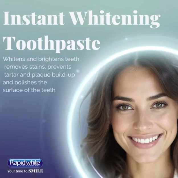 Rapid White Express White Toothpaste - 75 ml - Rapid White Tooth Whitening