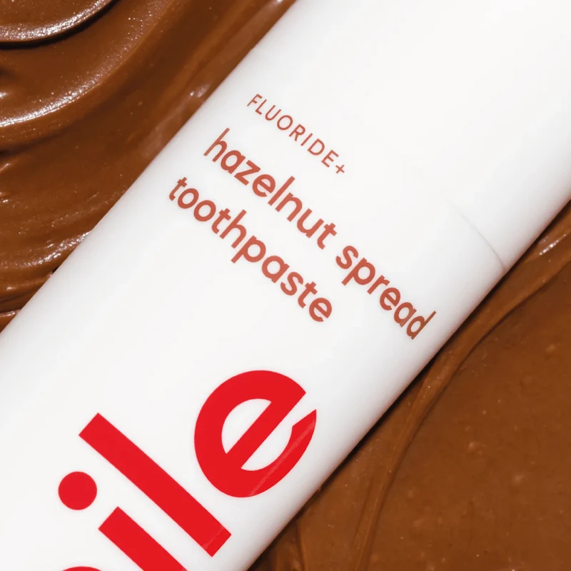 Hismile Toothpaste Hazelnut Spread - Fluoride Toothpaste - 60 g
