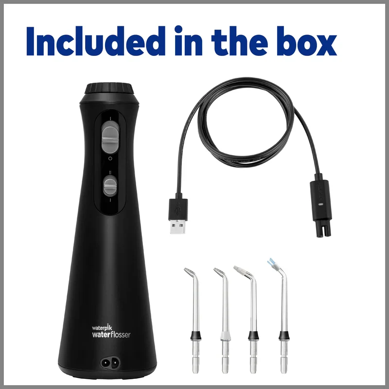 Waterpik Cordless Plus Water Flosser WP-490 Black
