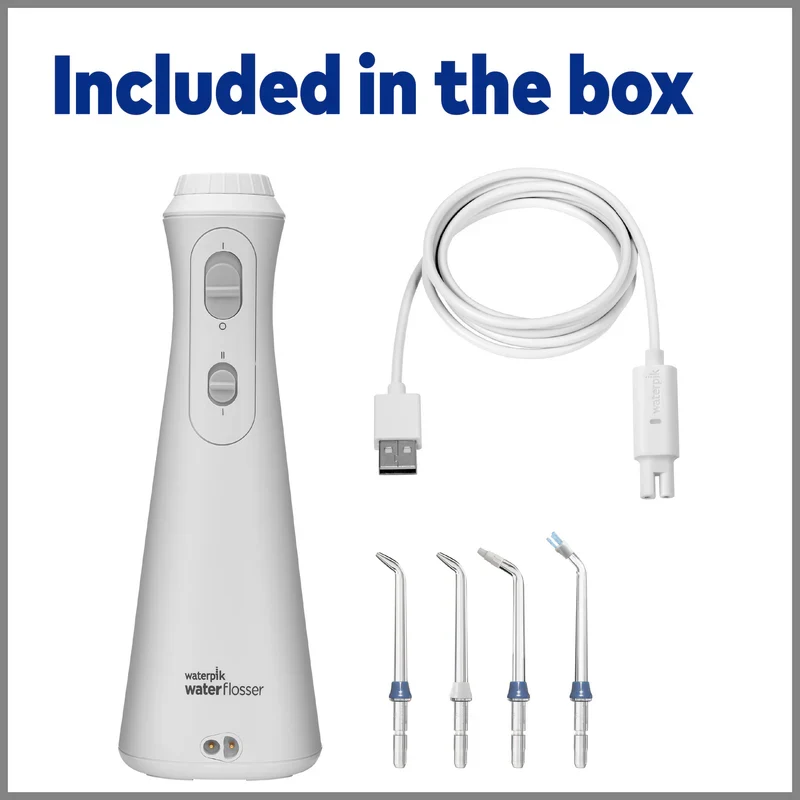Waterpik Cordless Plus Water Flosser WP-490 White