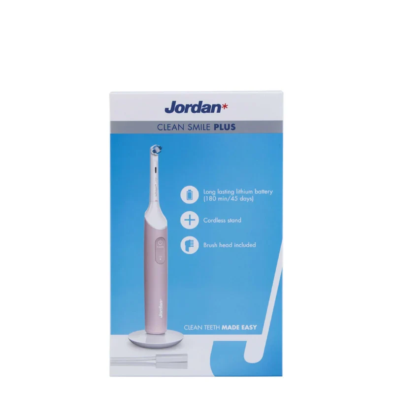 Jordan Clean Smile Plus Electric Toothbrush Pink