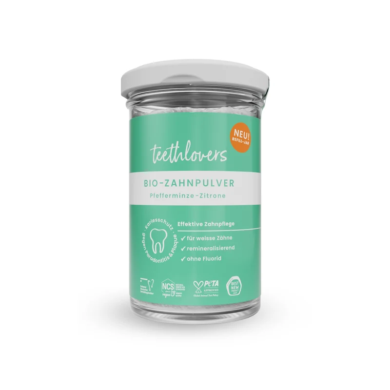 Pfefferminze-Zitrone Vorratsglas 135g