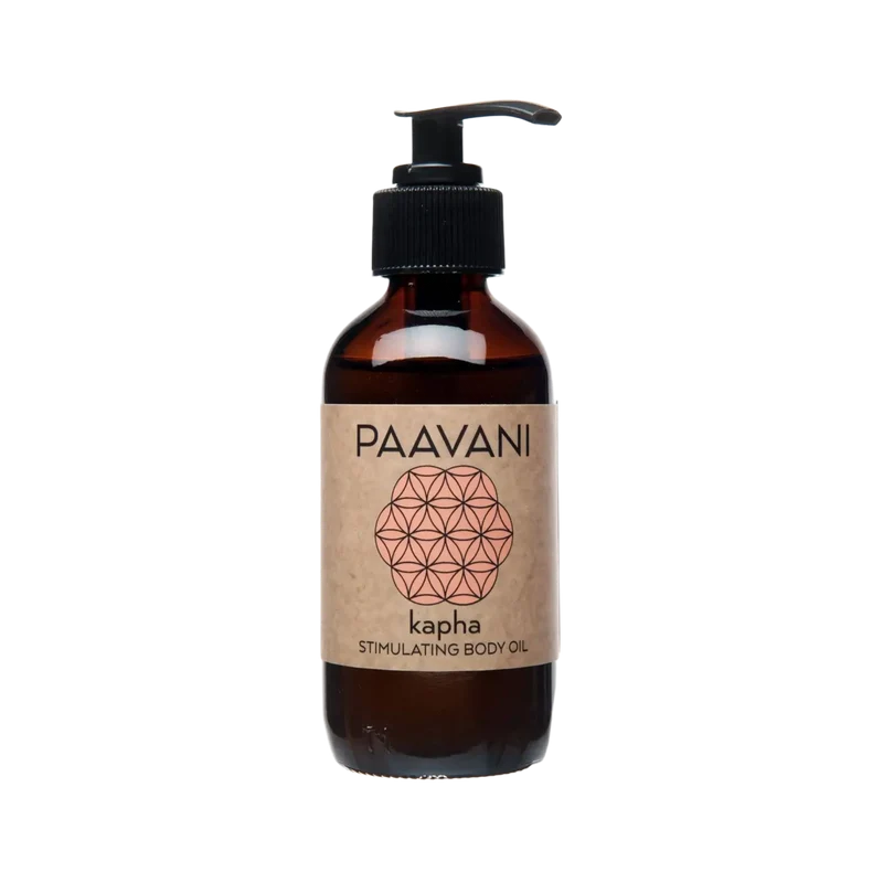 PAAVANI Ayurveda - Kapha Körperöl | Belebendes Abhyanga-Öl für fettige Haut