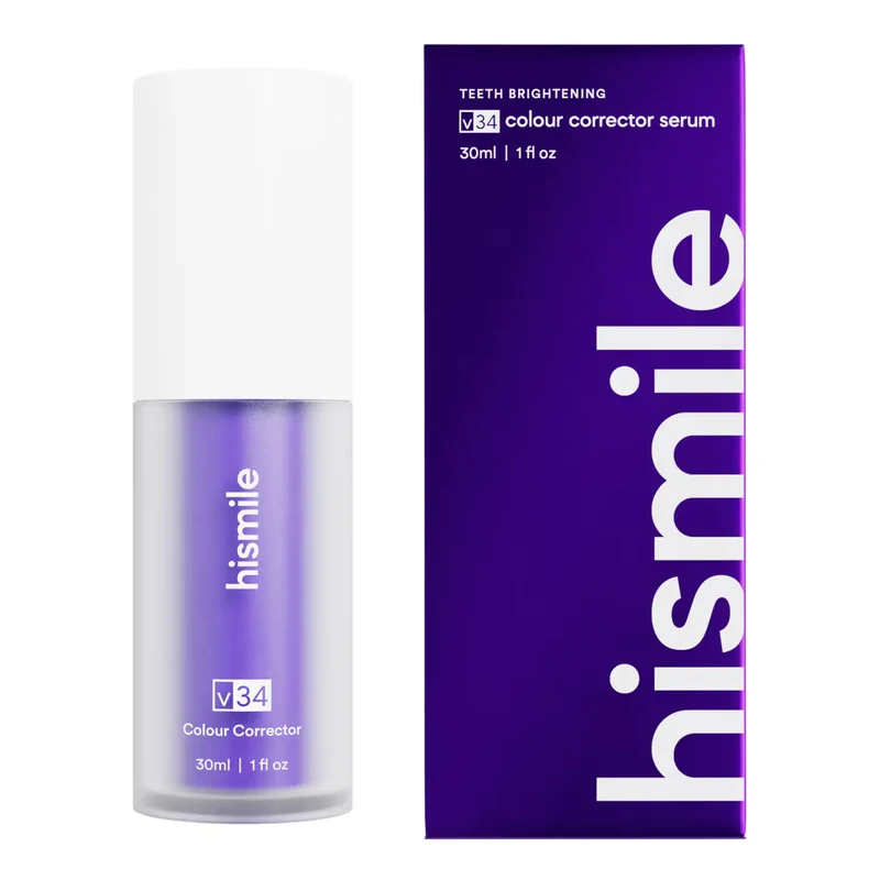 Hismile V34 Colour Corrector - Colour-Correcting Serum for Optical Whitening - 30 ml