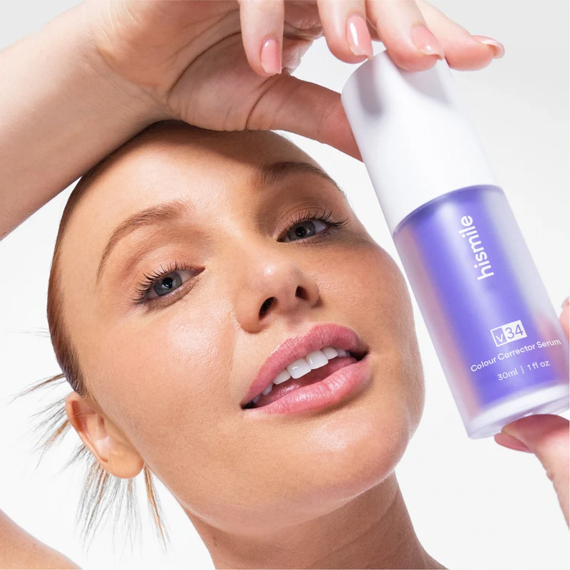 Hismile V34 Colour Corrector - Colour-Correcting Serum for Optical Whitening - 30 ml