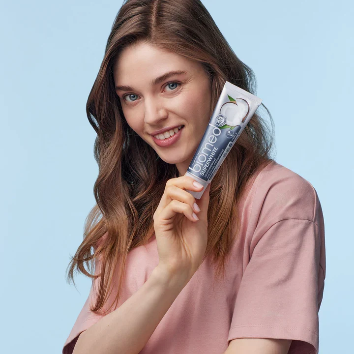 Biomed Superwhite Toothpaste - Natural Whitening with Coconut Oil - 100 g