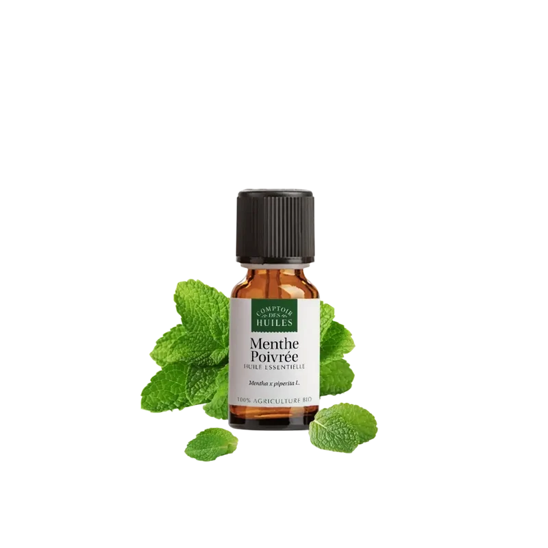 Comptoir des Huiles Pfefferminze Bio – ätherisches Öl, 10 ml