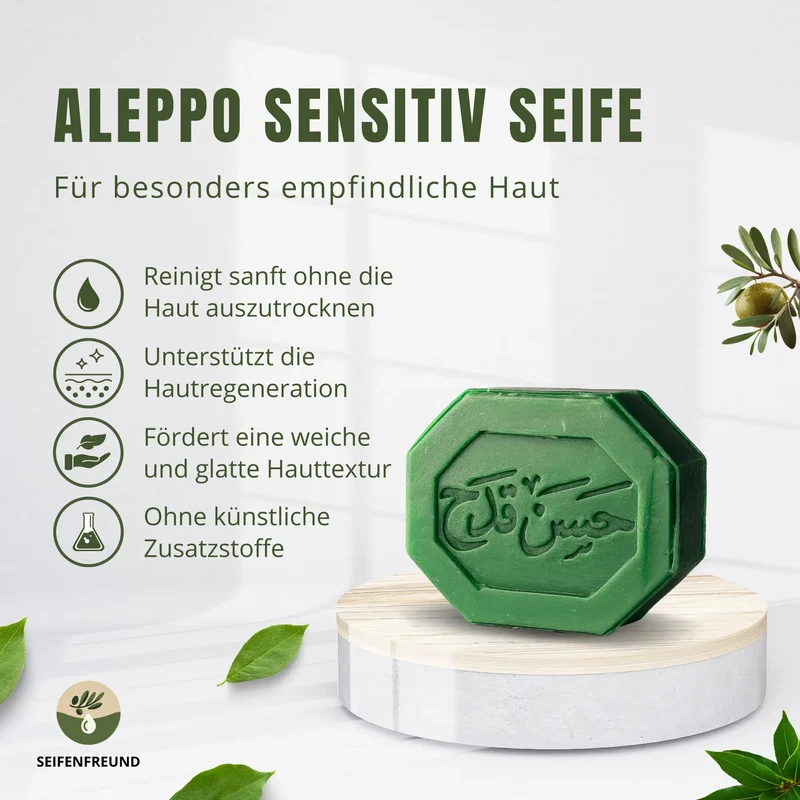 Premium Aleppo Sensitiv Seife