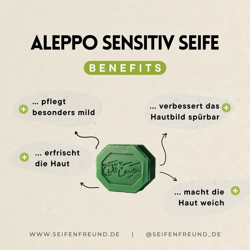 Premium Aleppo Sensitiv Seife