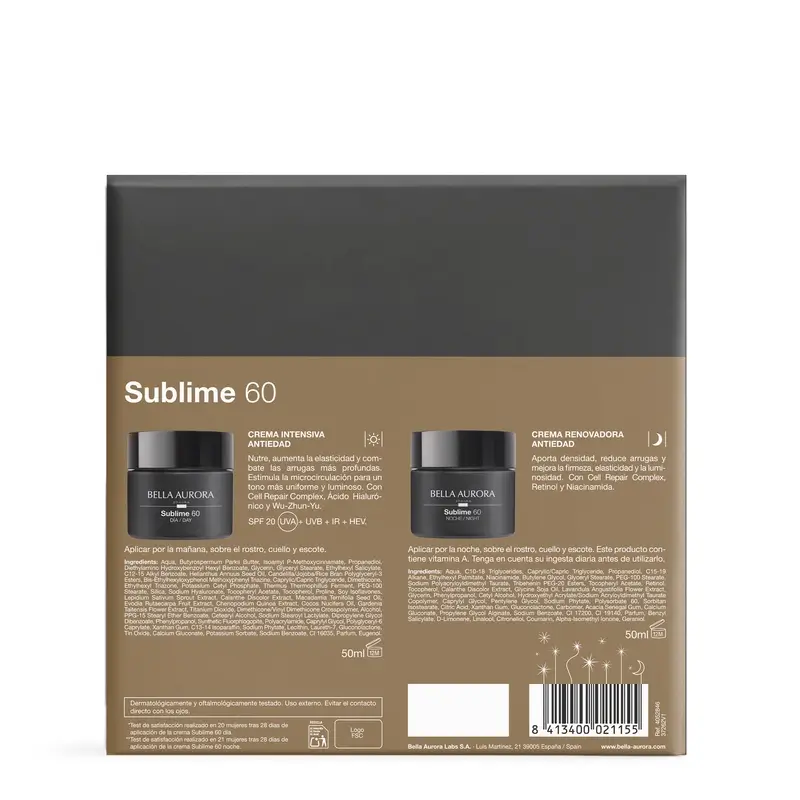 Bella Aurora Sublime Anti-Aging Pack +60 , 50 + 50 ml