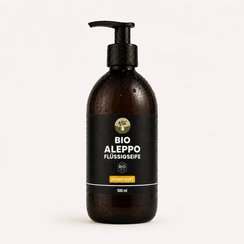 Premium BIO Honig-Duft Aleppo Flüssigseife