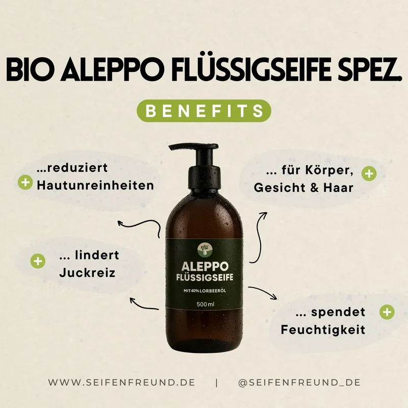 Spezial BIO Aleppo Flüssigseife