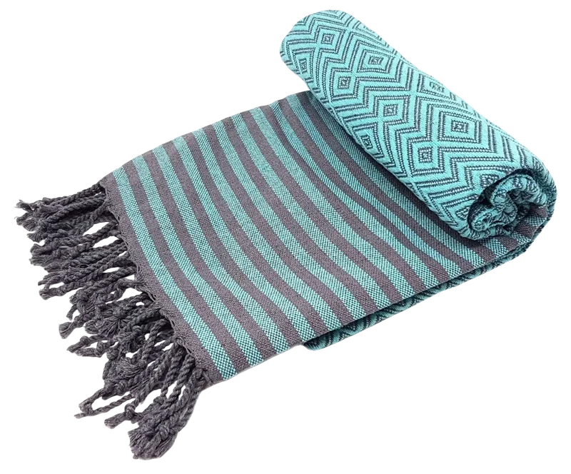 Hamamtuch Kelim Lux Mint 100x180cm