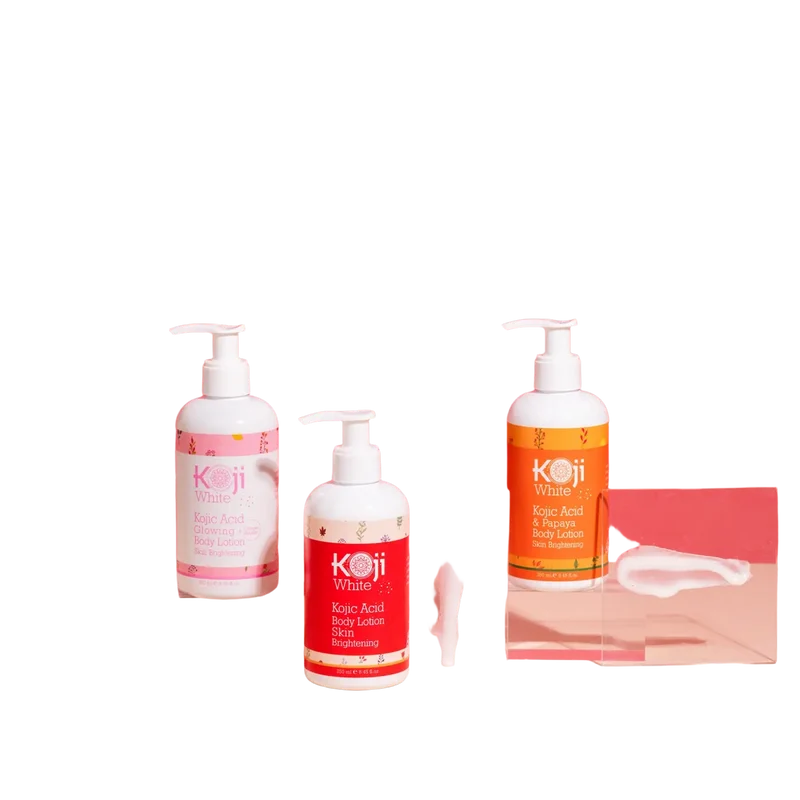 Kojic Acid Koji White Papaya Körperlotion – Doppelpack 2 × 250 ml