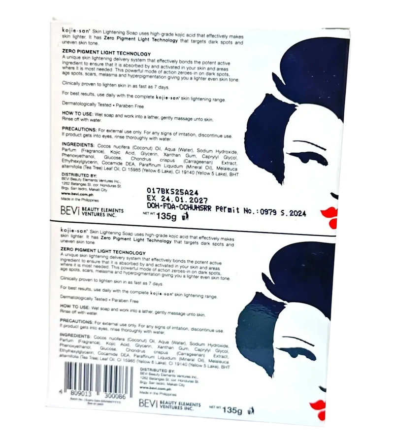 Afinity Care – Kojie San® Hautaufhellende Seife Classic 135 g × 2