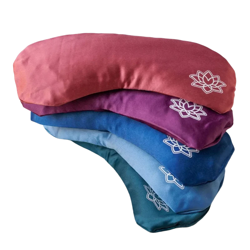 Bodynova – Yoga Augenkissen LOTUS mit Lavendel aus Mako-Satin