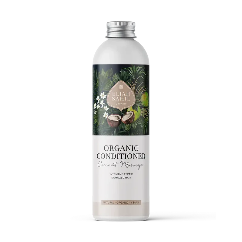 Bio Conditioner Kokos & Moringa – Glanz & Geschmeidigkeit für strapaziertes Haar