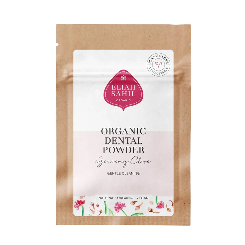 Eliah Sahil - Bio Zahnpulver Ginseng | Travel Size 5g