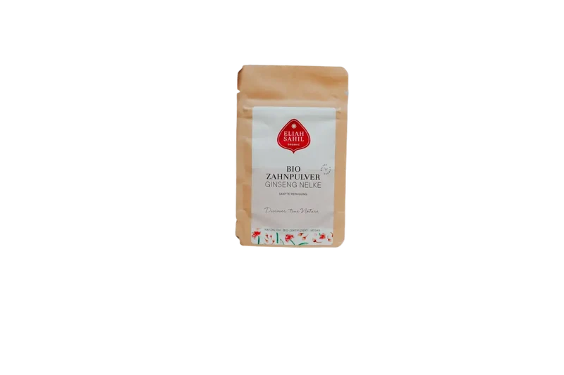 Eliah Sahil - Bio Zahnpulver Ginseng | Travel Size 5g