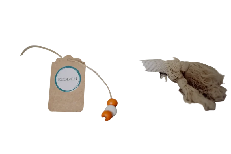 Ecobain „Couture Towel“ – Badetuch, Hamamtuch & Saunatuch im Fischgrätmuster 100x180cm