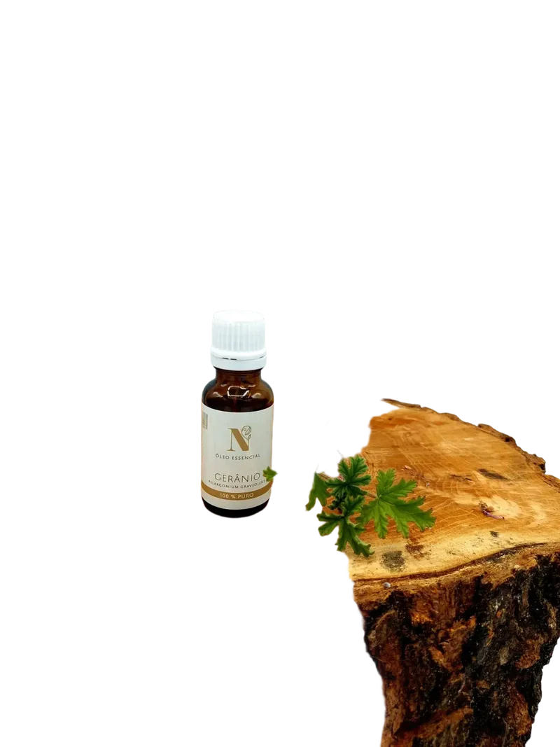 d'Natureza Geraniumöl – 100% reines ätherisches Öl 20 ml | Haut & Harmonie
