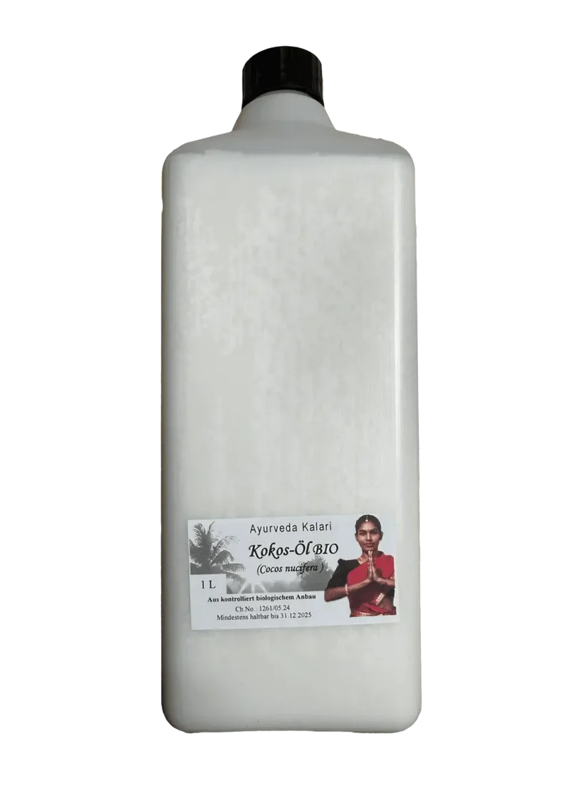 Midgard Kalari Ayurvedisches Massageöl Kokosöl 1L