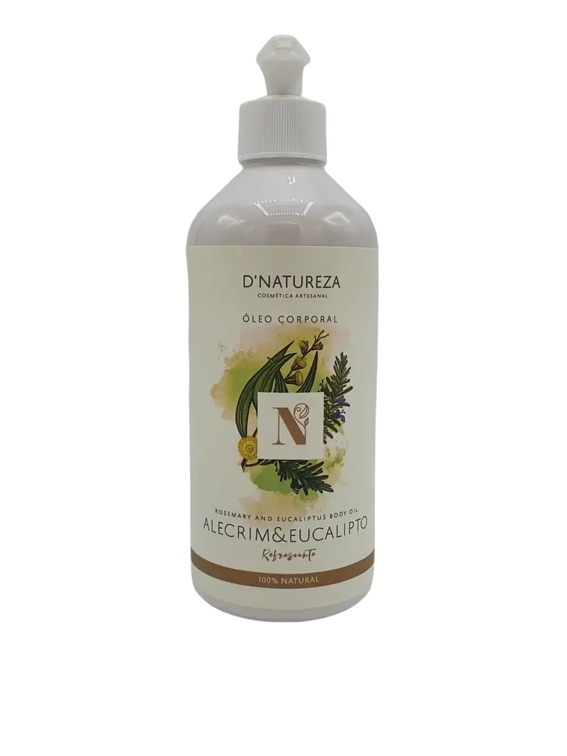 Rosmarin & Eukalyptus Körperöl – D’Natureza