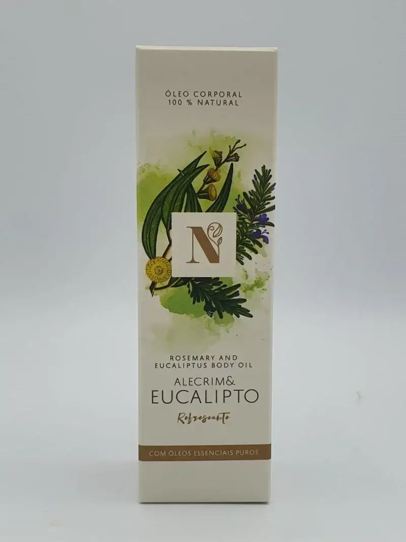 Rosmarin & Eukalyptus Körperöl – D’Natureza