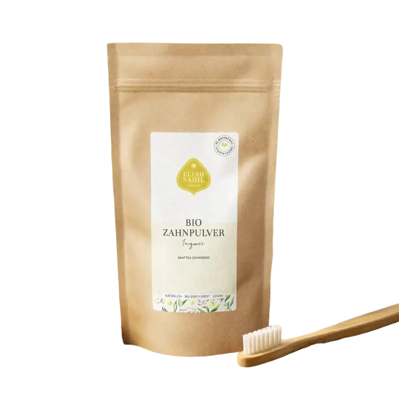 Bio Zahnweisspulver Ingwer Refill 200 g