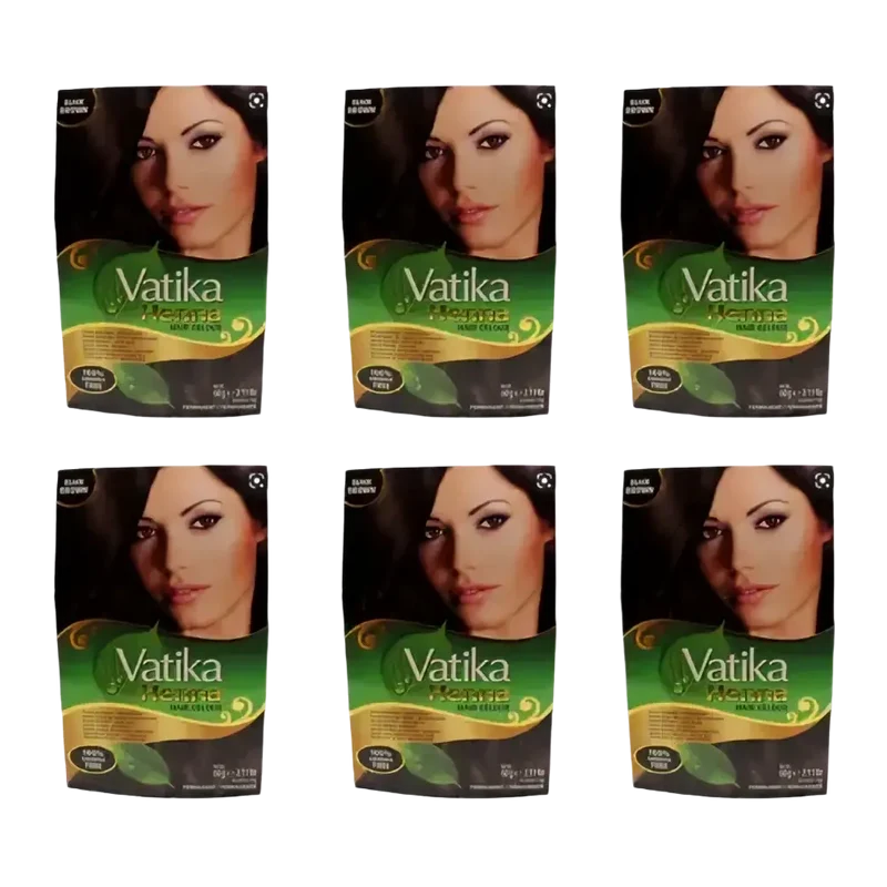 Vatika Henna – Natürliche Pflanzenhaarfarbe mit Amla & Bhringraj