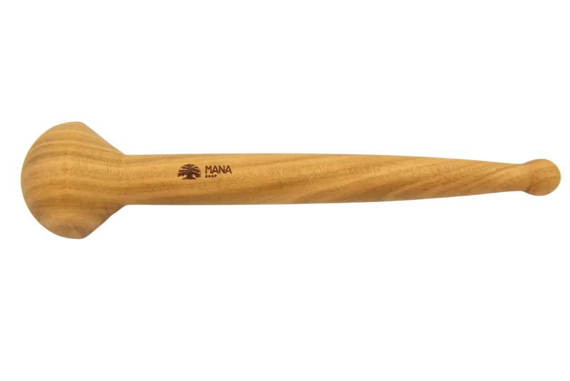 Holz Massagestab für Faszienmassage & Triggerpunkte - Massagestick, Handgefertigt in Bern Holzstick Massagestick