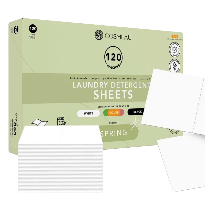 Bamboozy x Cosmeau - Cosmeau Wäschetücher Frühling, umweltfreundlich