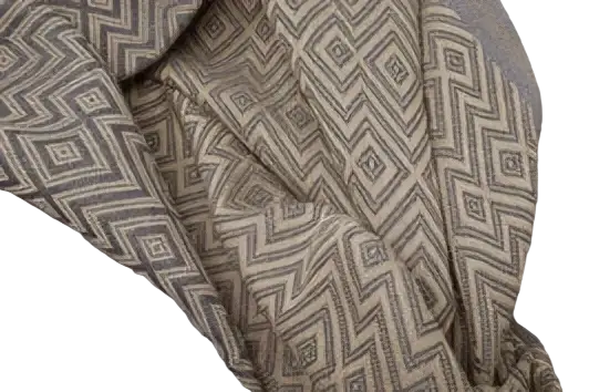 Hammamtuch Kelim Lux Braun – Hochwertiges Baumwolltuch für Sauna, Strand & Wellness 100x180cm