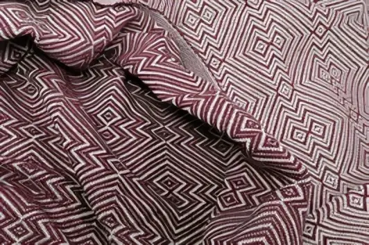 Hammamtuch Diamond Bordeaux – Elegantes Baumwolltuch für Sauna, Strand & Wellness 100x180cm