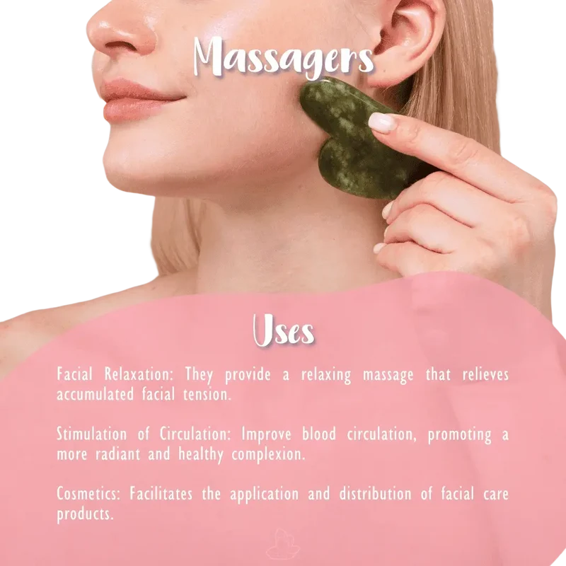 Grünes Quarz-Gua-Sha-Massagegerät – Natürliche Schönheit & Harmonie